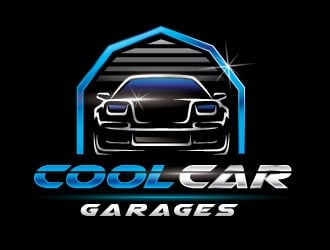 Cool Car Garages logo design by REDCROW