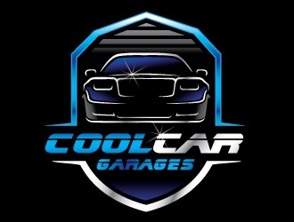 Cool Car Garages logo design by REDCROW