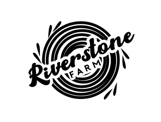Riverstone Farm logo design by serprimero