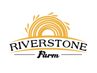 Riverstone Farm logo design by serprimero