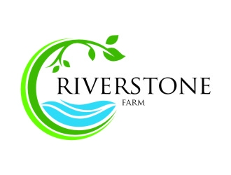 Riverstone Farm logo design by jetzu