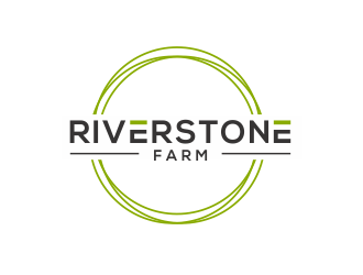 Riverstone Farm logo design by kimora