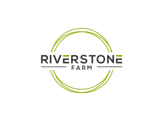 Riverstone Farm logo design by kimora