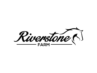 Riverstone Farm logo design by kimora