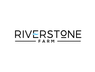 Riverstone Farm logo design by kimora