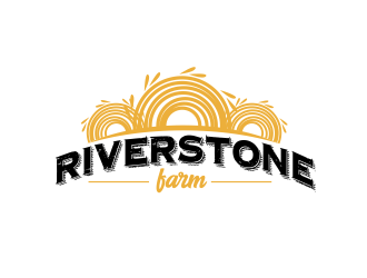 Riverstone Farm logo design by serprimero