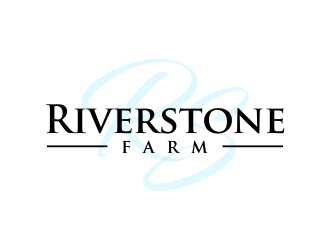 Riverstone Farm logo design by done