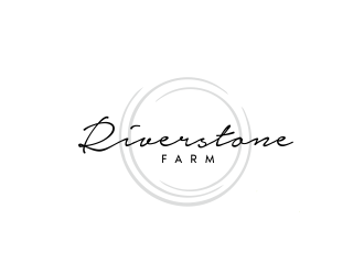 Riverstone Farm logo design by kimora
