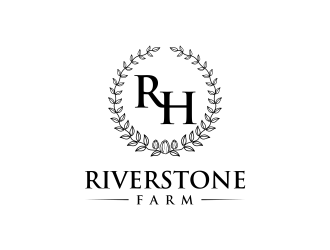 Riverstone Farm logo design by yunda