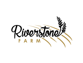 Riverstone Farm logo design by serprimero