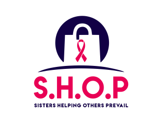 S.H.O.P acronym for Sisters Helping Others Prevail logo design by JessicaLopes