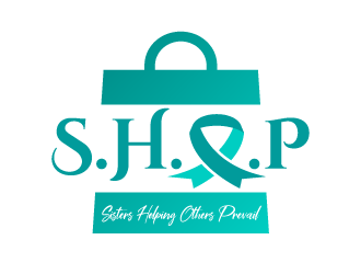 S.H.O.P acronym for Sisters Helping Others Prevail logo design by akilis13