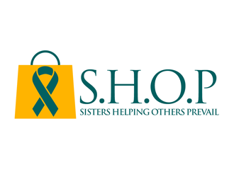 S.H.O.P acronym for Sisters Helping Others Prevail logo design by kunejo