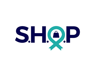 S.H.O.P acronym for Sisters Helping Others Prevail logo design by Optimus