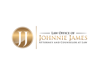 Johnnie James Law logo design by scolessi