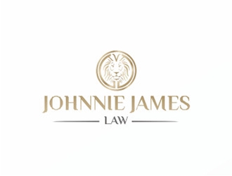 Johnnie James Law logo design by Ulid