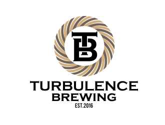 Turbulence Brewing Co logo design by serprimero