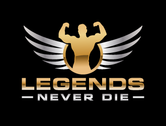 Legends Never Die logo design by akilis13