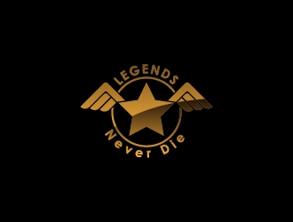 Legends Never Die logo design by chumberarto