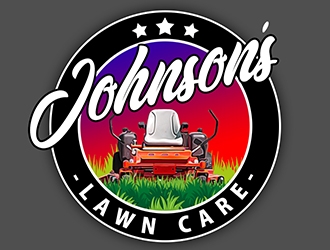 Johnsons Lawn Care logo design by XyloParadise
