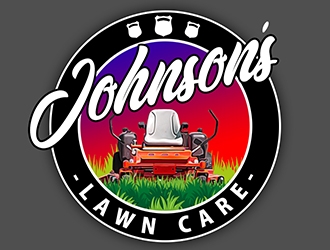 Johnsons Lawn Care logo design by XyloParadise