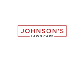 Johnsons Lawn Care logo design by bricton