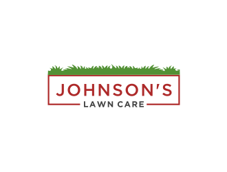 Johnsons Lawn Care logo design by bricton