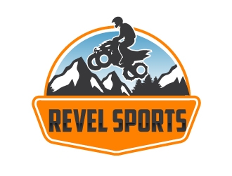 revel or Revel or Revel Sports  logo design by AamirKhan