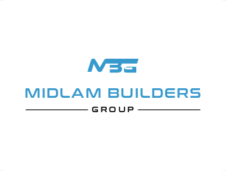 Midlam Builders Group logo design by citradesign
