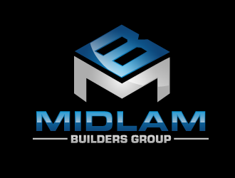 Midlam Builders Group logo design by THOR_