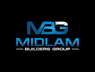 Midlam Builders Group logo design by MUSANG