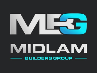 Midlam Builders Group logo design by item17
