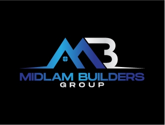 Midlam Builders Group logo design by GETT