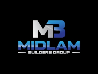 Midlam Builders Group logo design by Erasedink