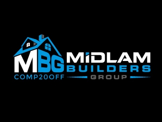 Midlam Builders Group logo design by aRBy