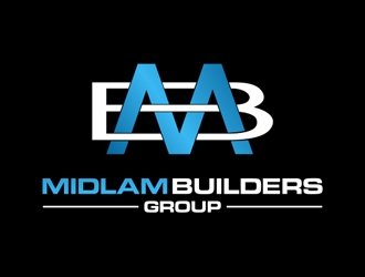 Midlam Builders Group logo design by Abril
