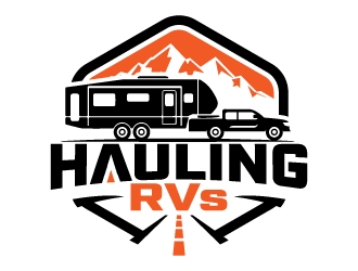 Hauling RVs logo design by jaize