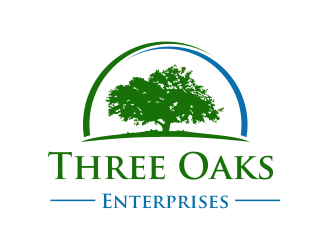 Three Oaks Enterprises logo design by Girly