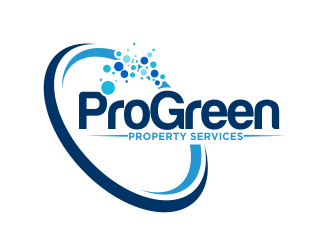 ProGreen Property Services logo design by Greenlight