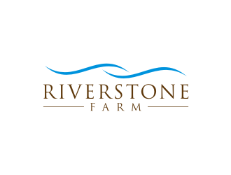 Riverstone Farm logo design by amsol
