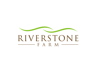Riverstone Farm logo design by amsol