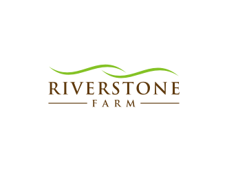 Riverstone Farm logo design by amsol