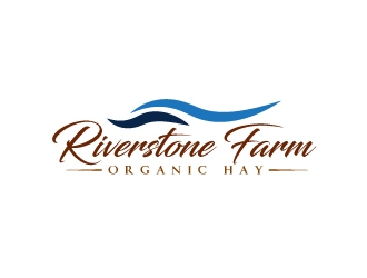 Riverstone Farm logo design by Erasedink