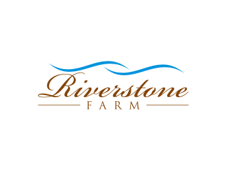 Riverstone Farm logo design by amsol