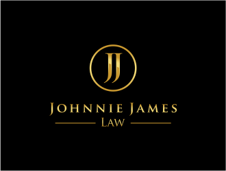 Johnnie James Law logo design by FloVal