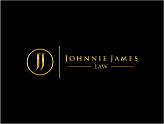 Johnnie James Law logo design by FloVal