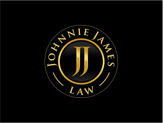 Johnnie James Law logo design by FloVal