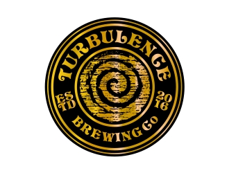 Turbulence Brewing Co logo design by aura