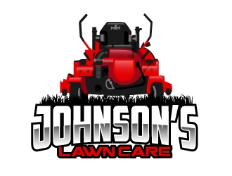 Johnsons Lawn Care logo design by AamirKhan