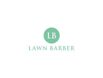 Lawn Barber  logo design by bricton